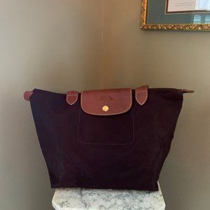 Used Small Le Pliage Shoulder Tote